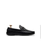 Tex V2 - Men's Black Milled Leather Driver Shoe