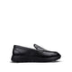 Otto - Men's Black Milled Leather Sneaker