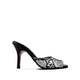 Elira - Women's Black Snake Print 90mm Heels