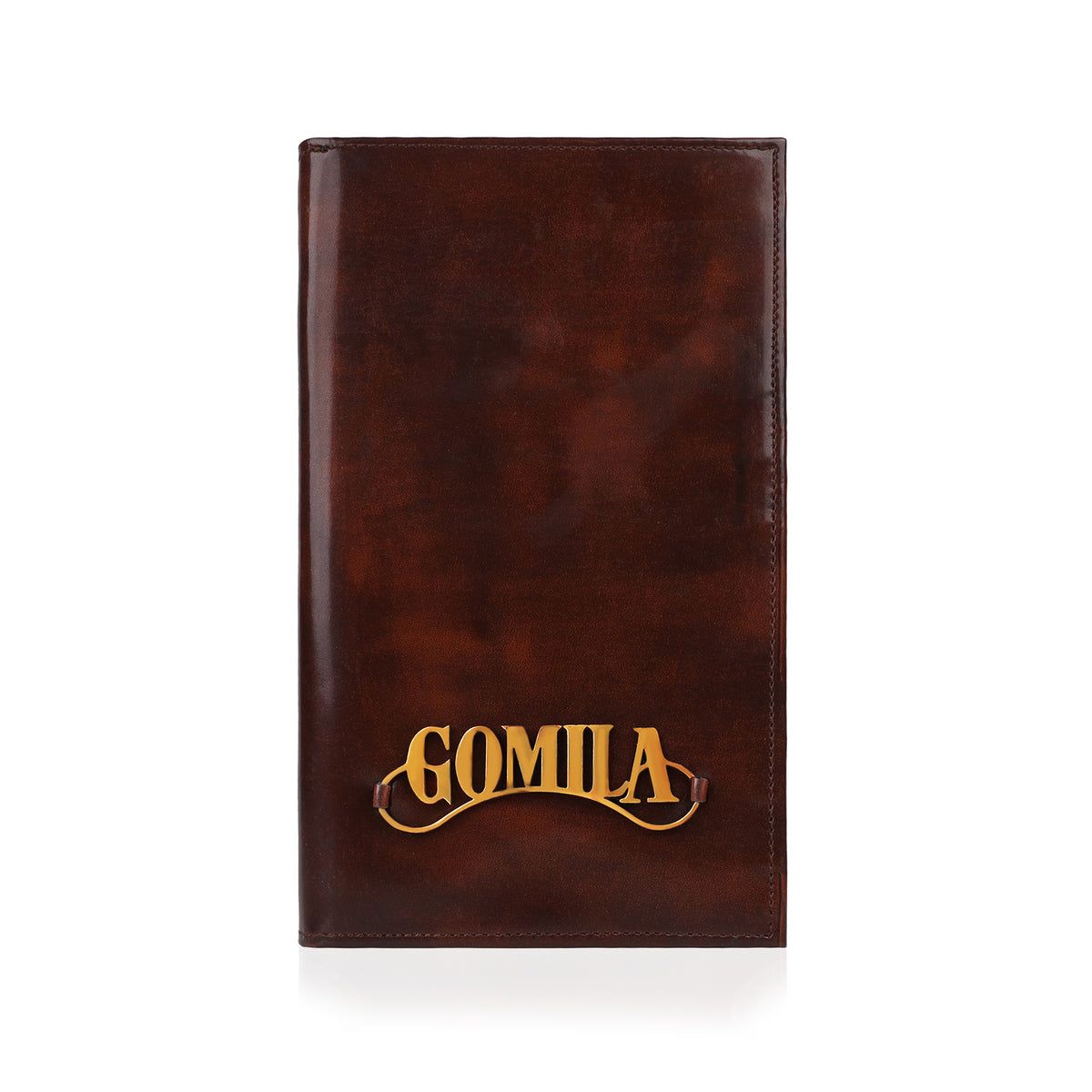 Trey - Oxblood Box Leather Wallet