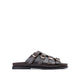 Nero - Men's Brown Calf Leather Slipper
