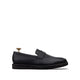 Emory - Men's Black Milled Leather Casual