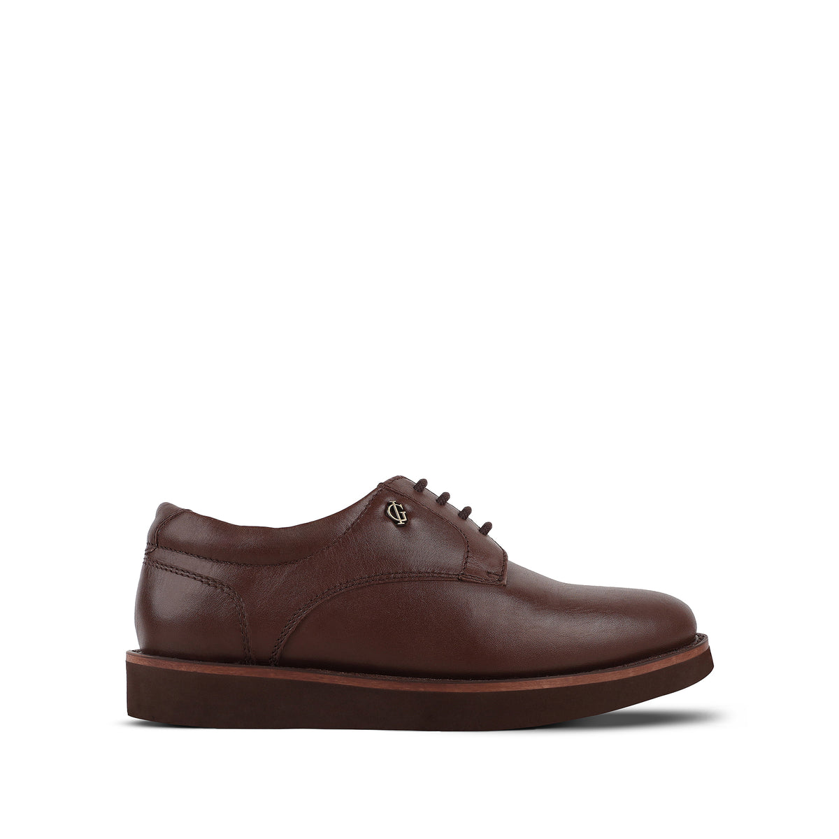 Levi - Children’s Light Brown Calf Leather Derby
