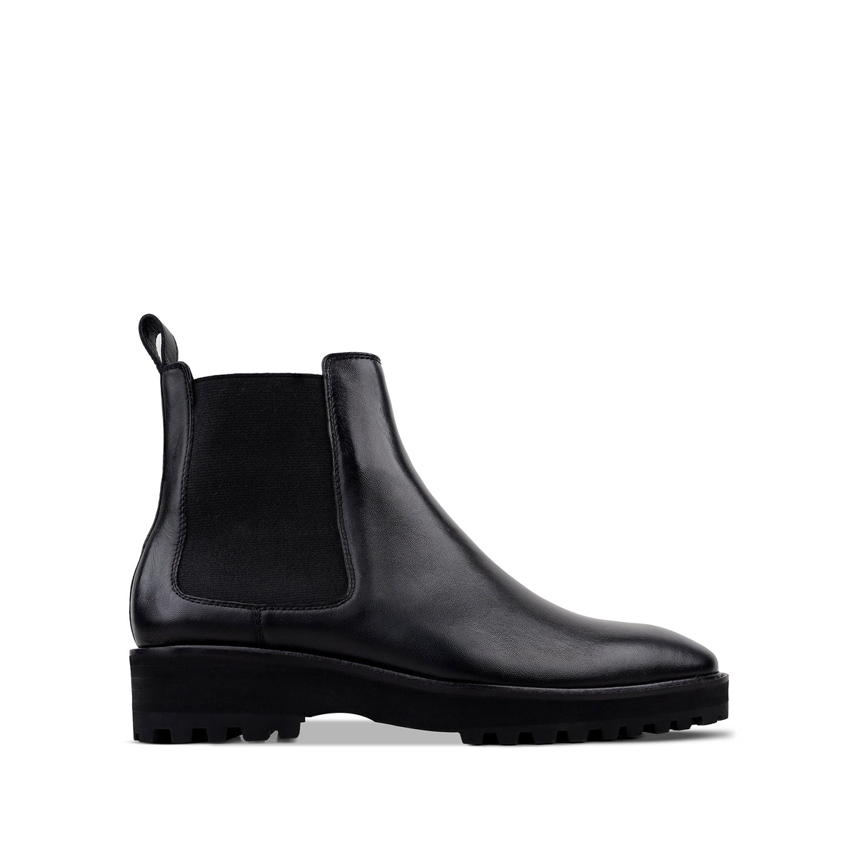 Casey - Men's Black Calf Leather Chelsea Boot