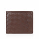 Rico - Light Brown Woven Calf Leather Wallet