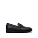 Ross - Children's Black Calf Leather Loafers