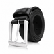 Belor - Men's Black Calf Leather Belt