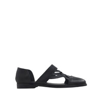 Beom - Men's Black Calf Leather Sandal