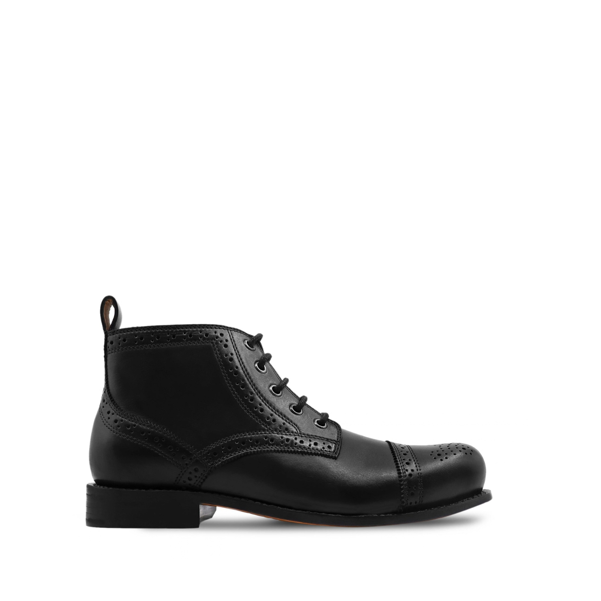 Macon - Men's Black Calf Leather Boot - Goodyear Welted