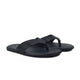 Caelan - Men's Black Pebble Grain Leather Slipper
