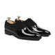 Aristo - Men's Black Patent Leather and Kid Suede Oxford Shoe