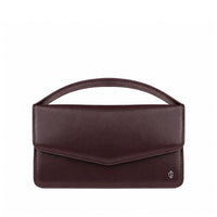 Victoria  - Oxblood Micro Hand Bag