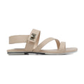 Zoren - Women's Off White Strapped Sandal