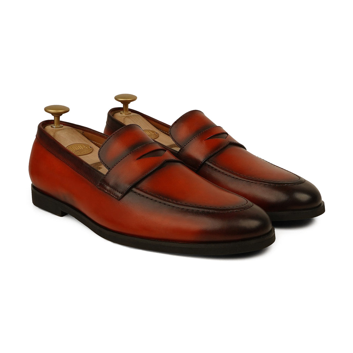 Torino - Men's Burnish Tan Calf Leather Loafer