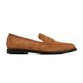 Yamato - Men's Tan Kid Suede Loafer