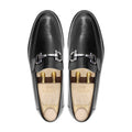 Gliwice - Men's Black Box Leather High Shine Loafer