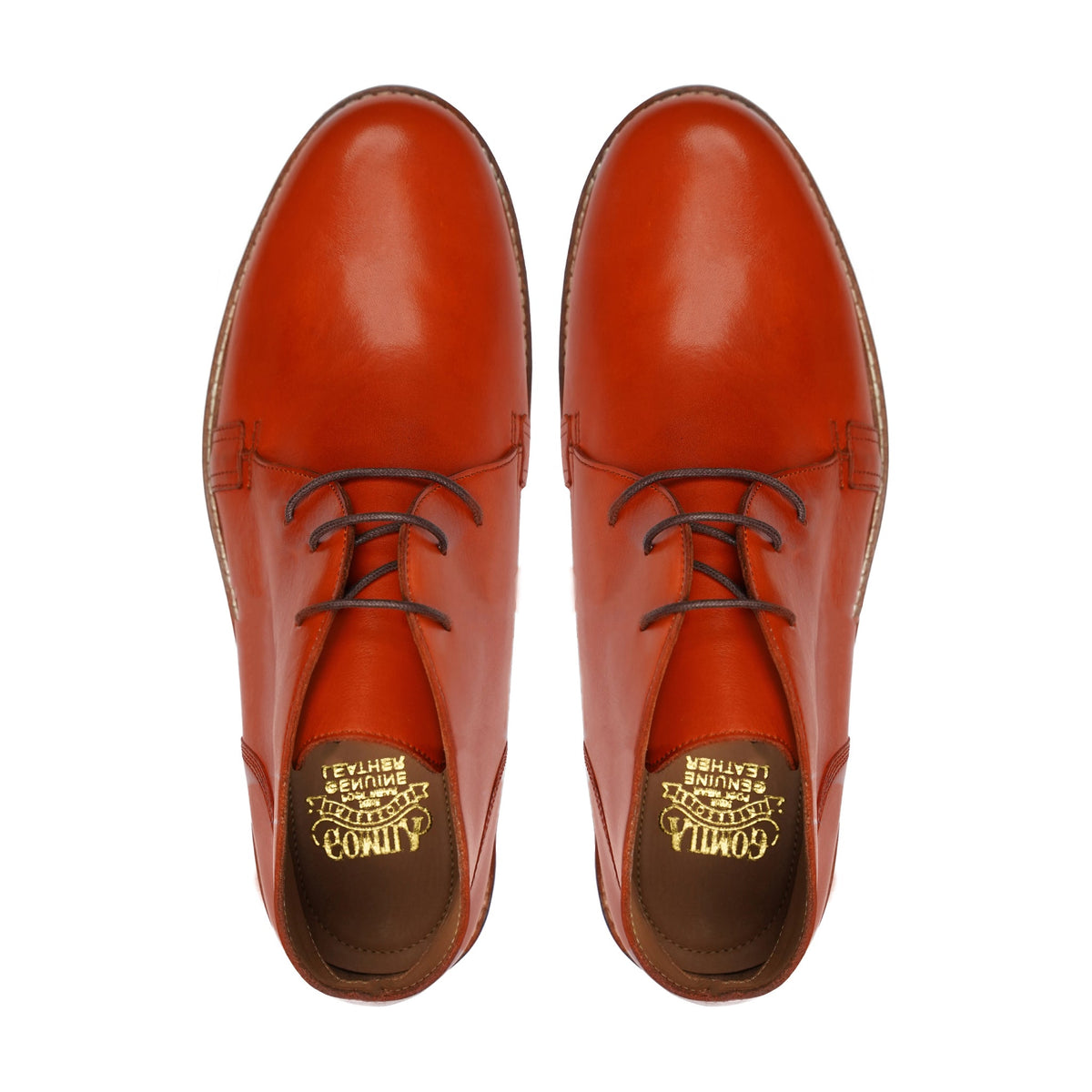 Billie - Men's Tan Calf Leather Chukka Boot
