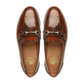 Corato - Men's Brown Patina Box Leather High Shine Loafer