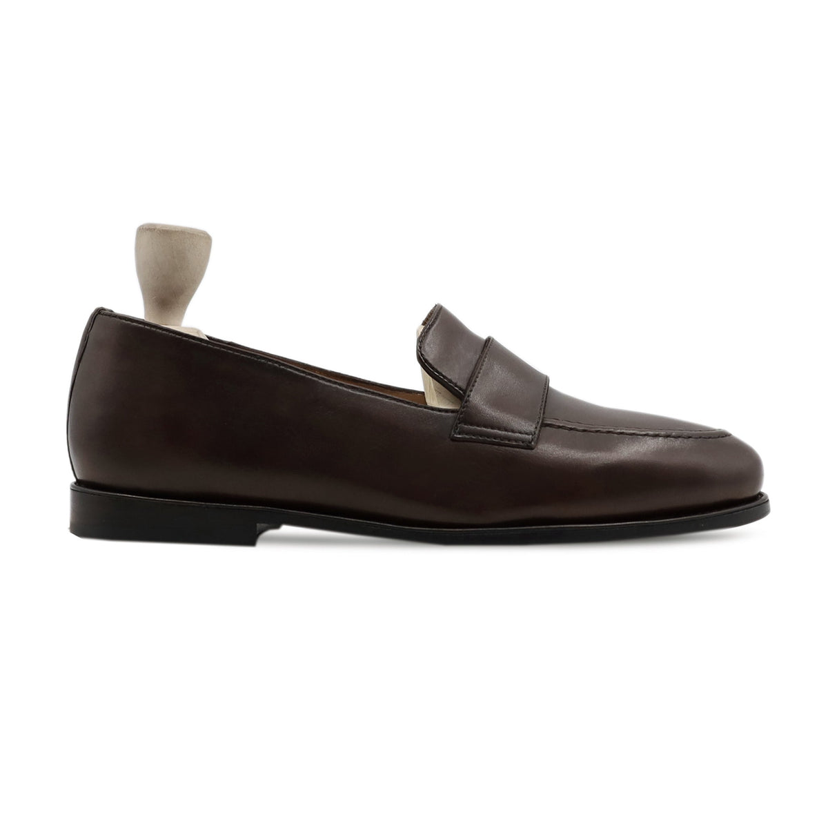 Velentin - Men's Dark Brown Calf Leather Loafer