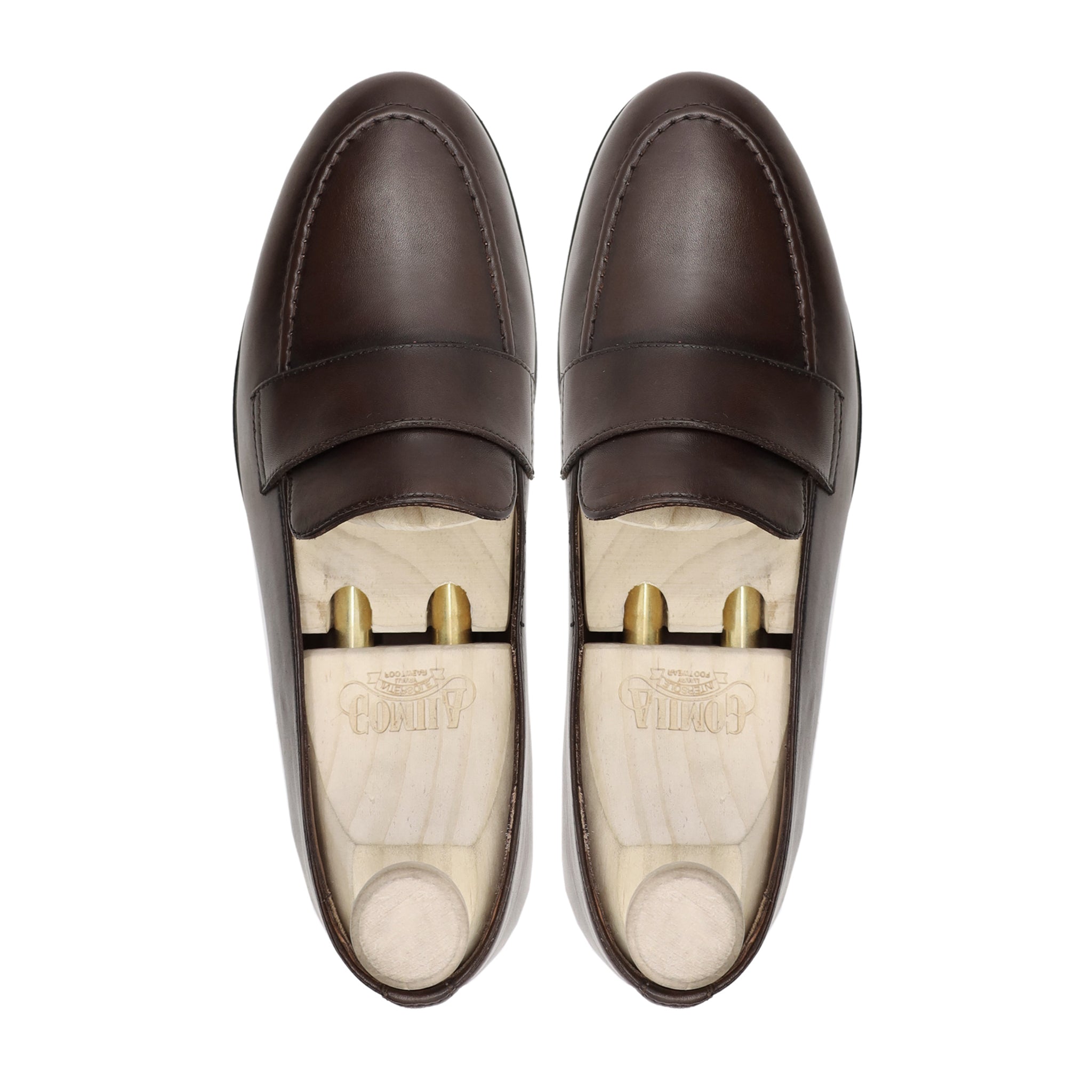 Velentin - Men's Dark Brown Calf Leather Loafer