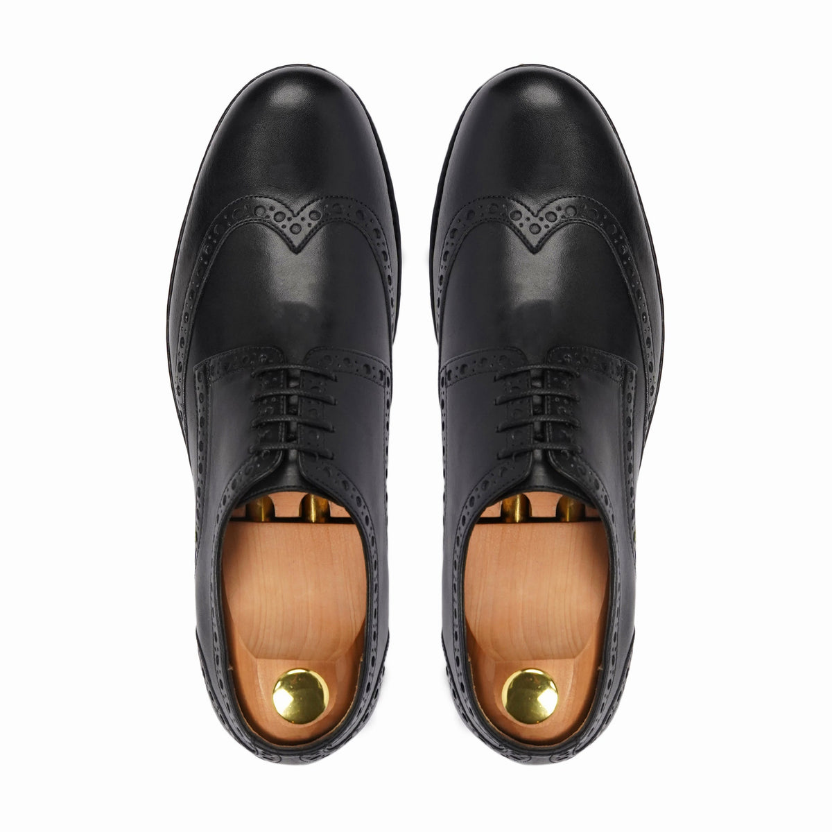 Yoite - Me's Black Calf Leather Derby Shoe