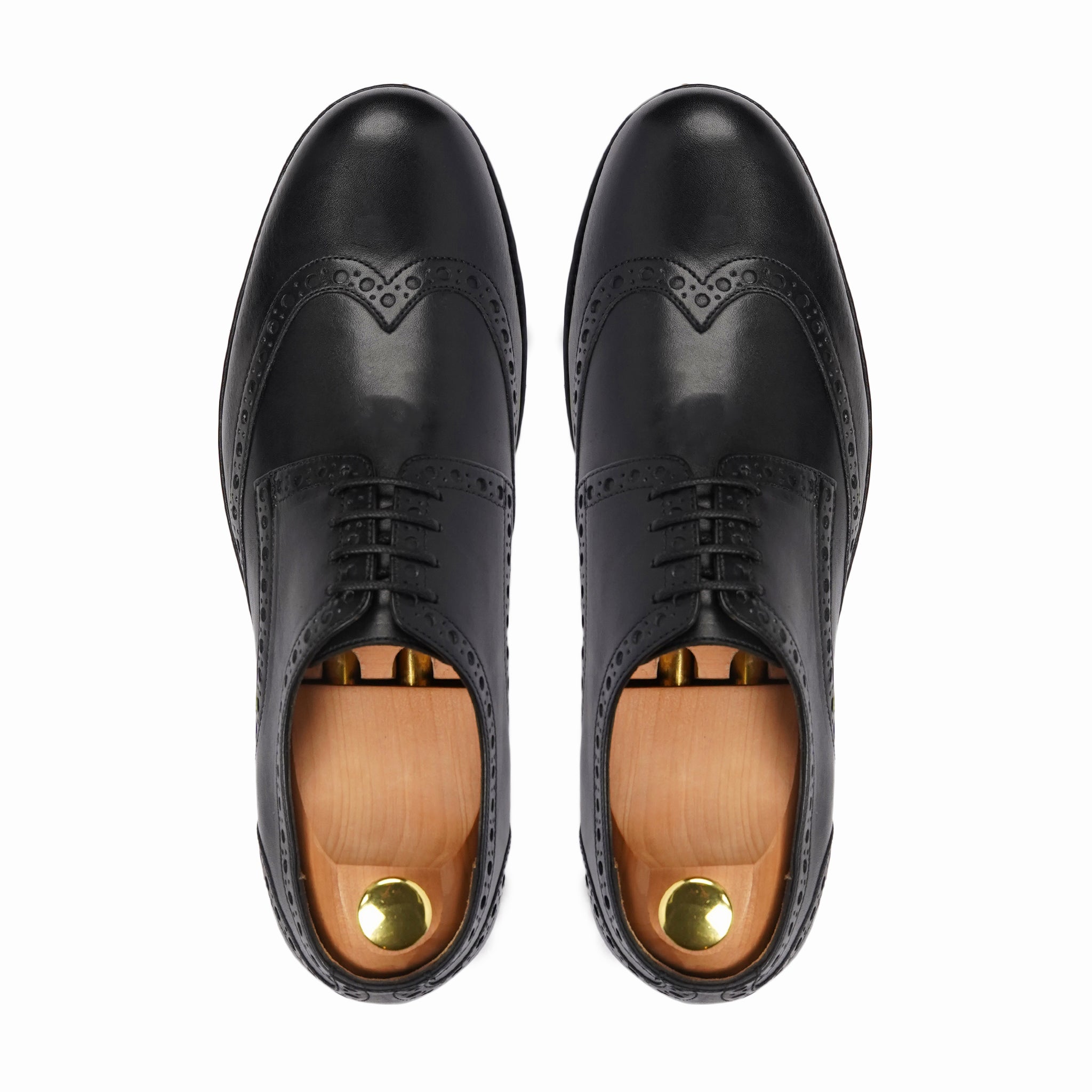 Yoite - Me's Black Calf Leather Derby Shoe