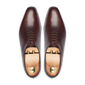 Chicky - Men's Dark Brown Calf Leather Wholecut Shoe