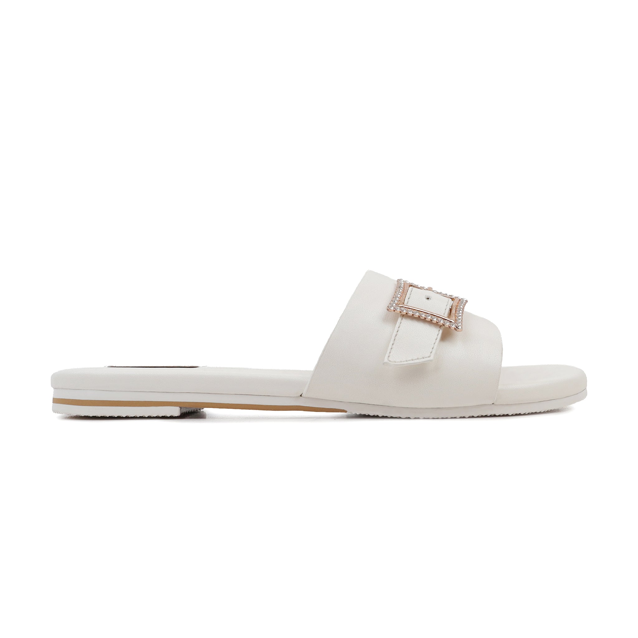 Selton - Women's Off White Slipper