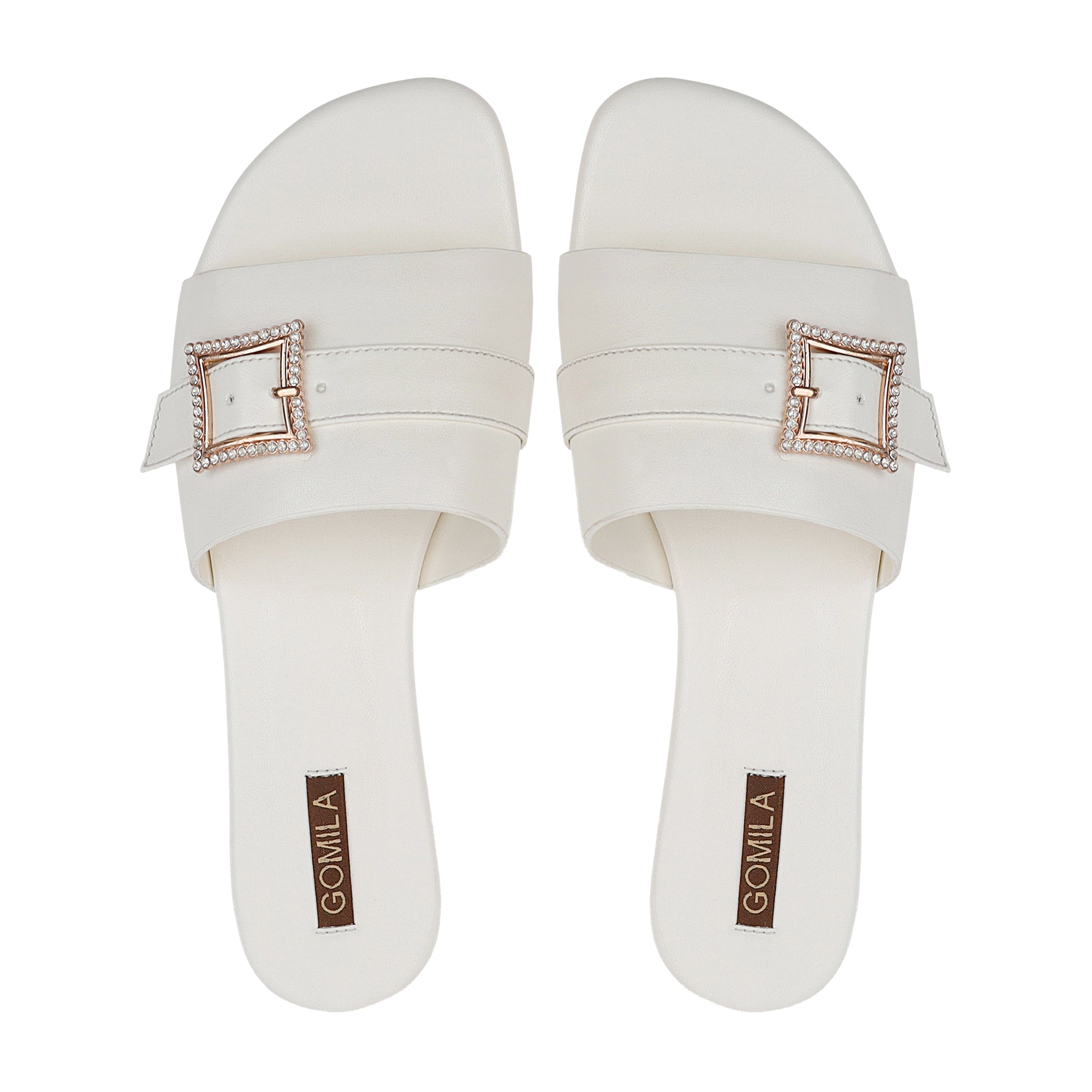 Selton - Women's Off White Slipper