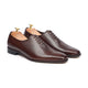 Chicky - Men's Dark Brown Calf Leather Wholecut Shoe