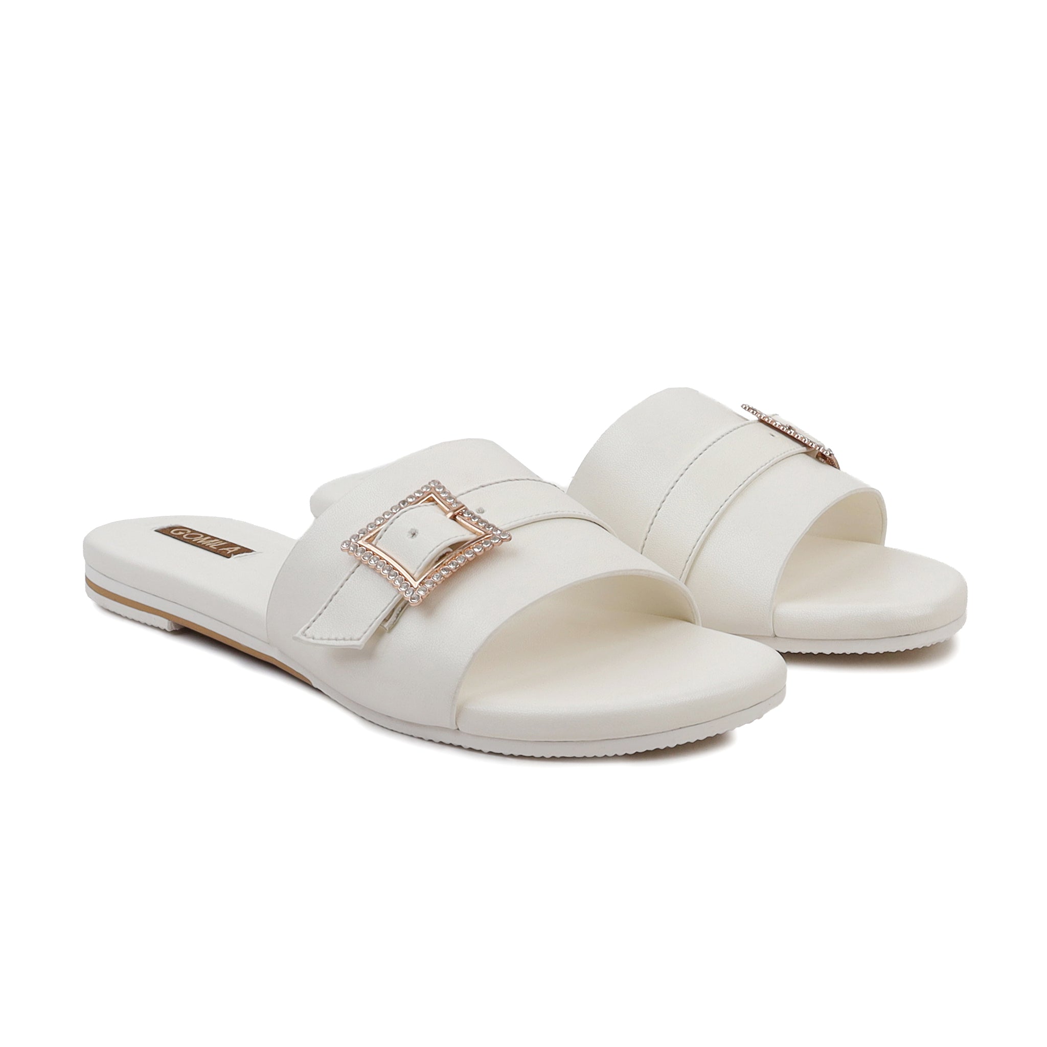 Selton - Women's Off White Slipper