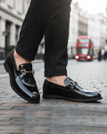 Washy - Men's Black Patent Leather Loafer