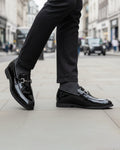 Washy - Men's Black Patent Leather Loafer