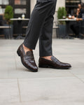 Armando - Men's Dark Brown Calf Leather Loafer