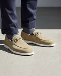 Vesco - Men's Camel Suede Loafer
