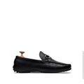 Tex V2 - Men's Black Milled Leather Driver Shoe
