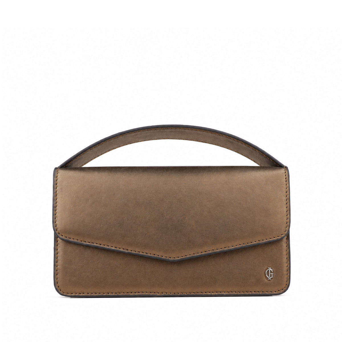 Victoria  - Bronze Micro Hand Bag