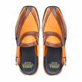 Hagen - Men's Tan Calf Leather Sandal