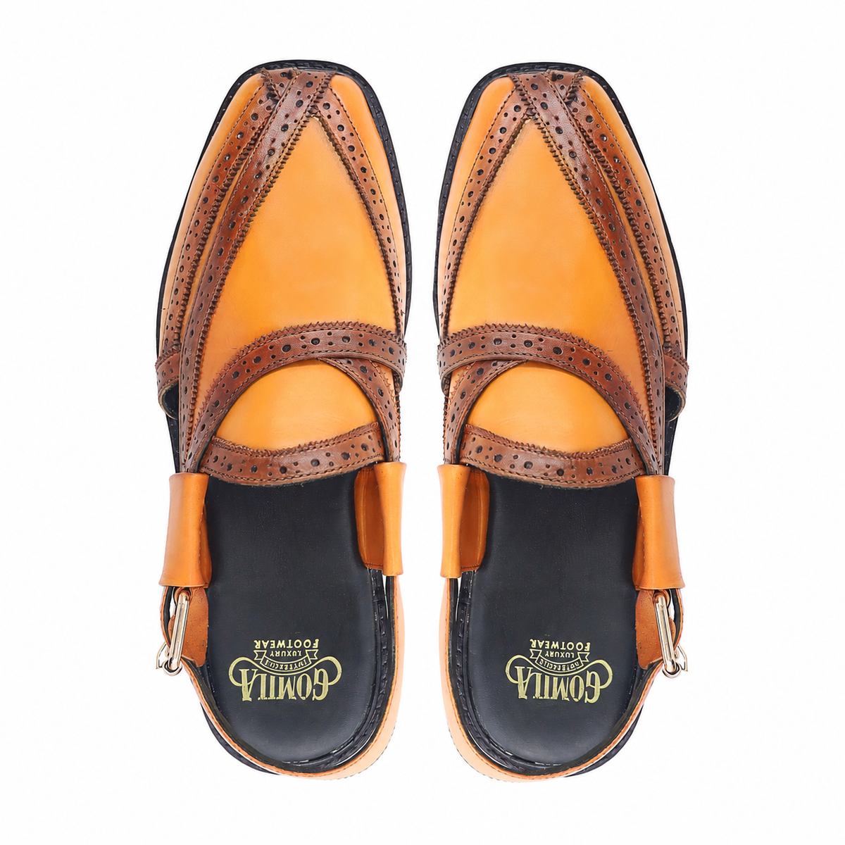 Hagen - Men's Tan Calf Leather Sandal