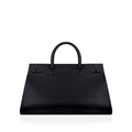 Title Dean - Men's Black Milled Faux Leather Bag