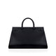 Title Dean - Men's Black Milled Faux Leather Bag
