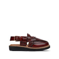 Nate - Children’s Oxblood Box Leather Sandal
