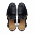 Ewing - Men's Black Calf Leather Sandal