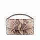 Victoria  - Snake Brown Print Micro Bag