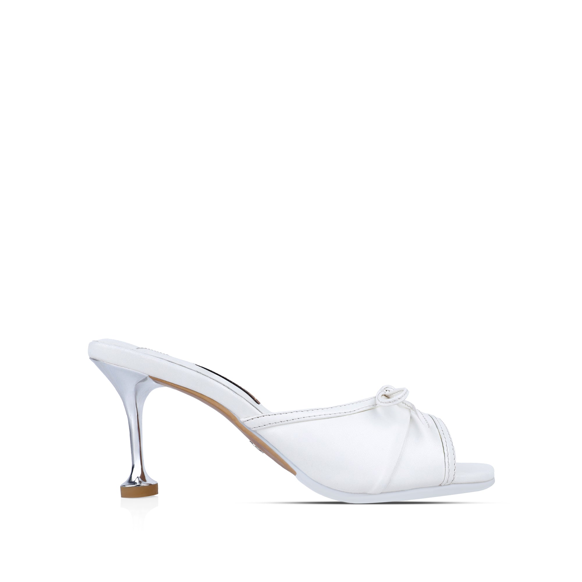 Kate - Women’s White 70mm Heels