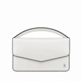 Victoria  - Pearl White Micro Hand Bag