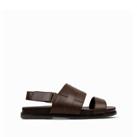 Fidel  - Men's Light Brown Calf Leather Sandal