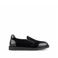 Amador - Men's Black Suede and Milled Leasther Sneaker