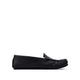 Amira - Women's Black Milled Leather Driver