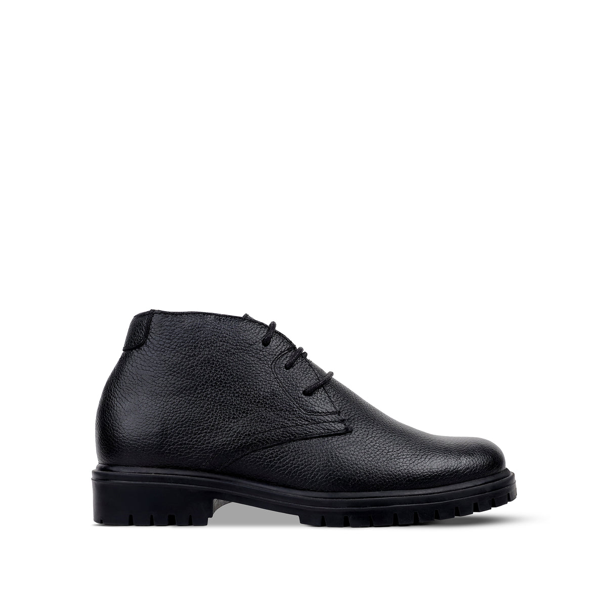 Jake -  Children’s Black Milled Leather Boot